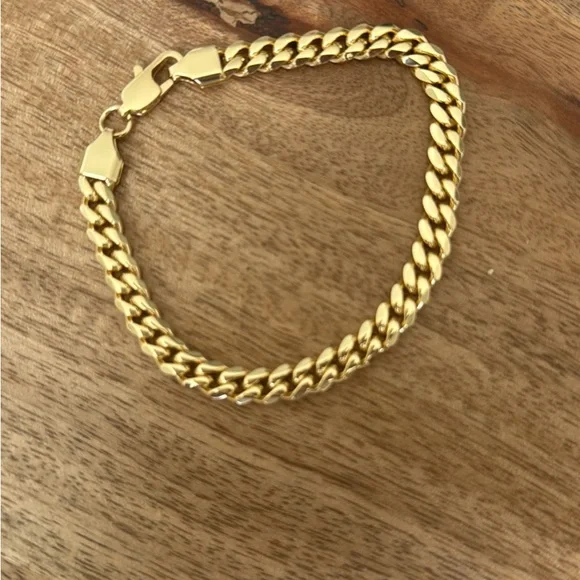 Gold Chain Bracelet